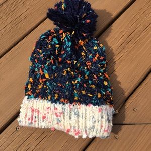 Funky knit hat!